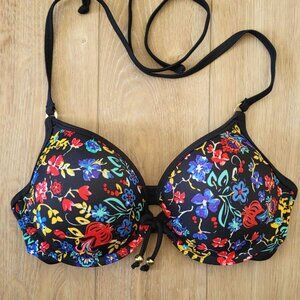 NEW Push-up bikini top from La Vie en Rose aqua SMALL